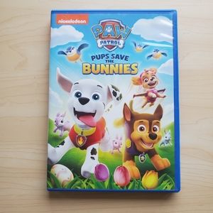 Nickelodeon PAW PATROL DVD PUPS SAVE THE BUNNIES - Kids Movie/Show Family Night